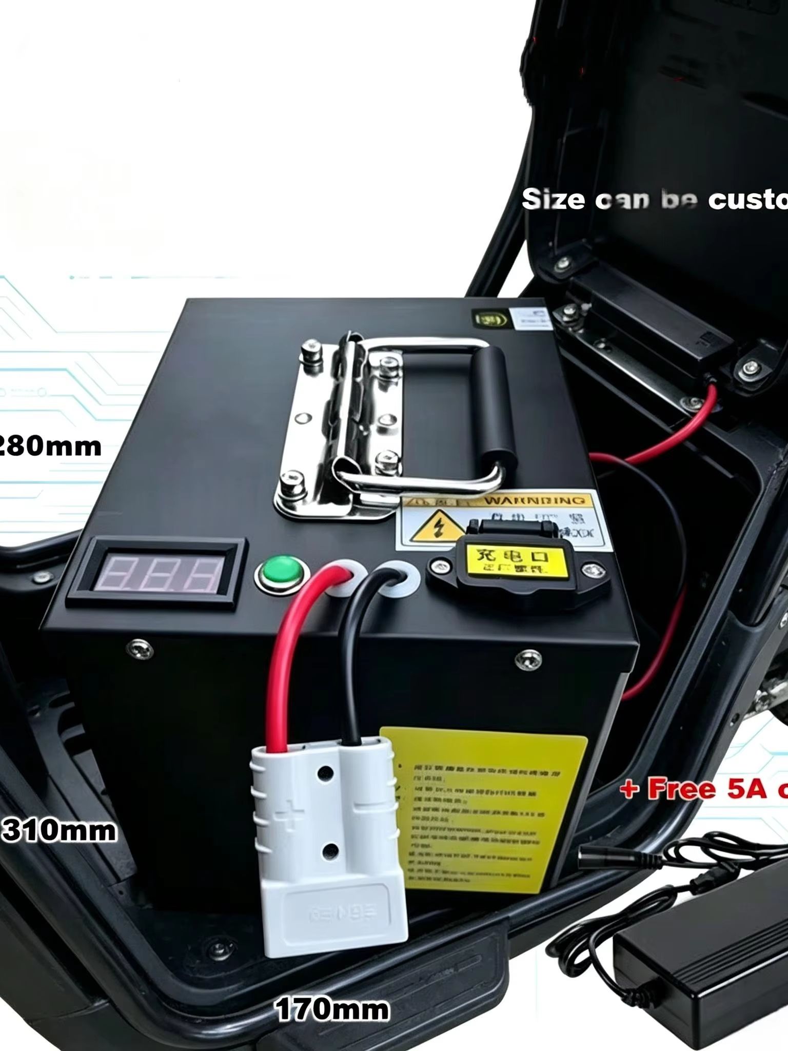 72V Lifepo4 Lithium Battery Pa - огляд і ціна Lifepo4 72V 100Ah Battery Pack Ev